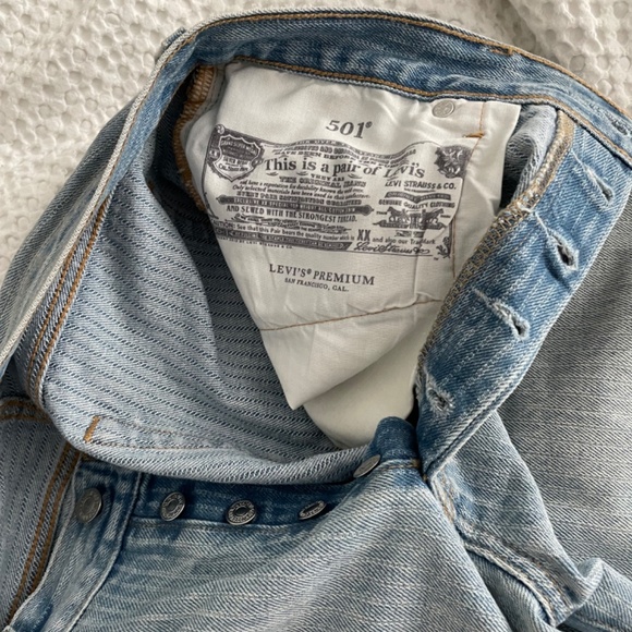 Levi’s 501s pin stripe - Picture 2 of 4